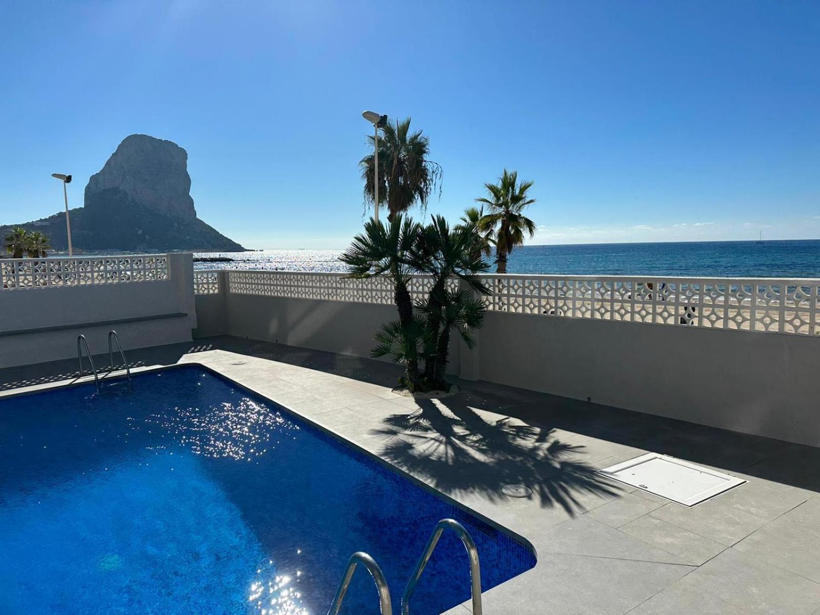 Calpemar 8 Sea View First Line Arenal Beach Luaran gambar